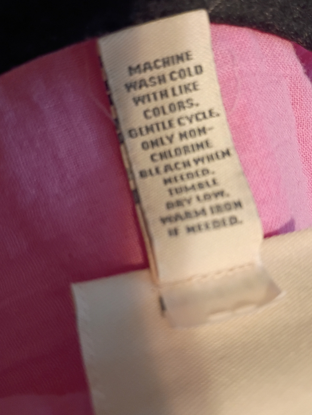 St John's Bay Pink Lightweight Gauze  Tunic Top - Picture 4 of 4